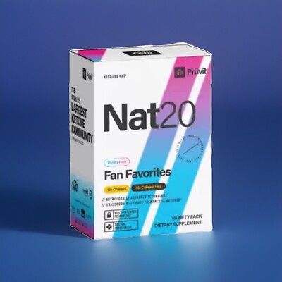 Chetone NAT20 Pruvit 20 Buste Dimagrante Brucia Grassi Spedizione Veloce