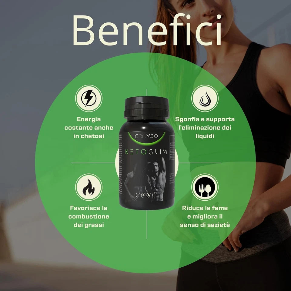 Keto Brucia Grassi Potenti Veloci Drenante Forte Dimagrante Con Glucomannano Bro