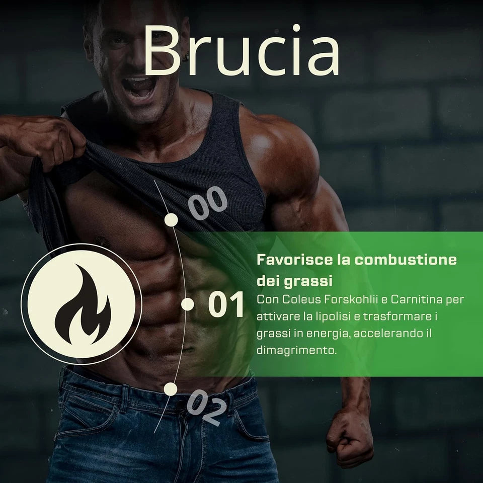 Keto Brucia Grassi Potenti Veloci Drenante Forte Dimagrante Con Glucomannano Bro